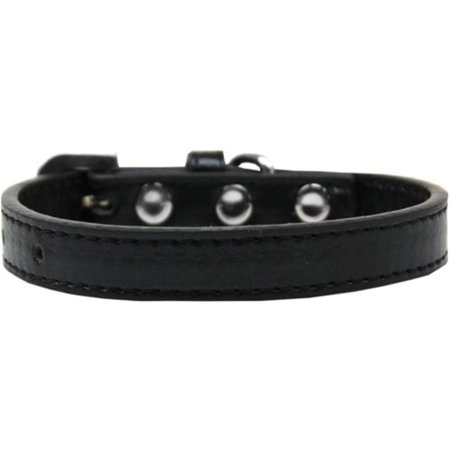 UNCONDITIONAL LOVE Wichita Plain Dog CollarBlack Size 10 UN764947